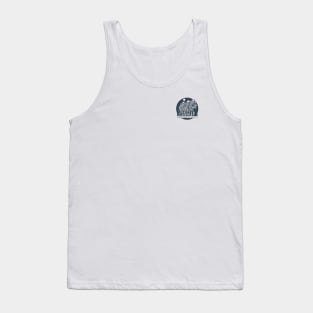 Racers of the apocalypse. Skeletons on a bicycle. Tank Top